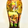 Outlet Anita Harris Art Pottery Pastel Landscape Bella Vase Pottery-Porcelain-China