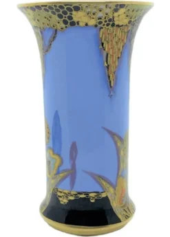 Best Carlton Ware Art Deco Devils Copse Vase Art Deco | Pottery-Porcelain-China