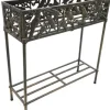 New Copy of Cast Iron Rectangle Plant Stand - Rosella & Bottlebrush Outdoor Furniture