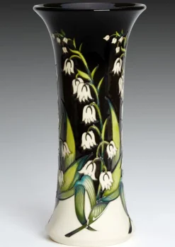 Outlet Moorcroft A Floral Bow Vase 159/10 - Ltd Ed 70 Moorcroft