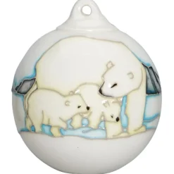 Fashion Moorcroft Christmas Artic Light Bauble Ornament Christmas | Moorcroft
