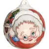 Clearance Moorcroft Christmas Mrs Christmas Bauble Ornament Christmas | Moorcroft