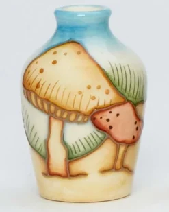 Outlet Moorcroft Dune Brittlestem Miniature Vase 54/2 Moorcroft