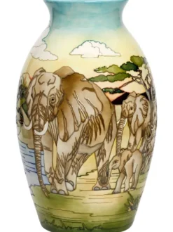 Fashion Moorcroft Elewana Vase 73/18 - Ltd Ed 10 Moorcroft