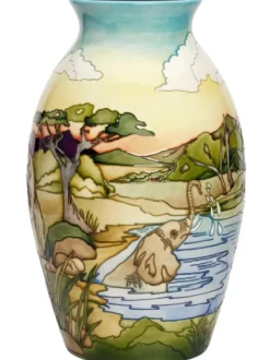 Fashion Moorcroft Elewana Vase 73/18 - Ltd Ed 10 Moorcroft