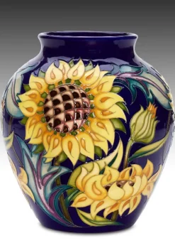 Discount Moorcroft Helios Flame Vase 189/8 - Ltd Ed 40 Moorcroft