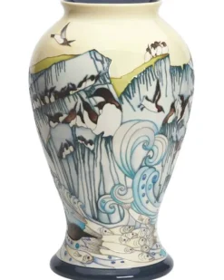 New Moorcroft Life on the Edge Vase 65/16 - Numbered Moorcroft