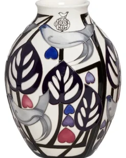 Hot Moorcroft Love in the Wind Vase 3/8 - Ltd Ed 10 Moorcroft