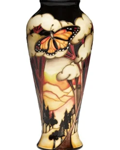 Online Moorcroft Monarch of the Mountainside Vase 122/8 - Ltd Ed 25 Moorcroft