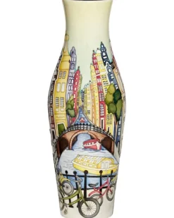 Fashion Moorcroft Old Amsterdam Vase 120/16 - Ltd Ed 5 Moorcroft