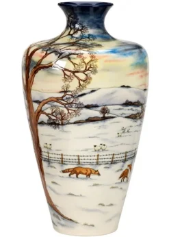 Sale Moorcroft Prestige Woodside Farm Vase 72/20 - Numbered Moorcroft