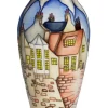 Hot Moorcroft Robin Hoods Bay Vase 200/8 - Ltd Ed 15 Moorcroft