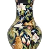 Outlet Moorcroft The Woodland Road Vase 49/13 - Numbered Moorcroft