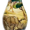 Best Moorcroft Treetops Vase 117/12 - Ltd Ed 15 Moorcroft