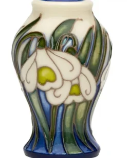 Online Moorcroft Winter Hope Miniature Vase - January 46/2 Moorcroft