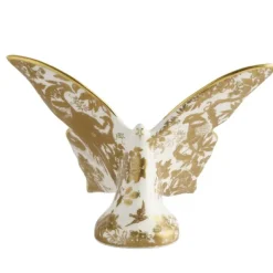 Hot Royal Crown Derby Aves Gold Butterfly Paperweight Royal Crown Derby