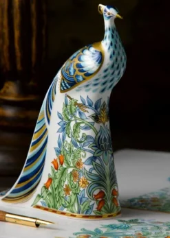 Sale Royal Crown Derby Manor Peacock Paperweight - Retired Royal Crown Derby