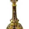 Sale Royal Crown Derby Old Imari Solid Gold Band Castleton Candlestick Royal Crown Derby
