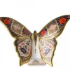 New Royal Crown Derby Old Imari Solid Gold Band Butterfly Paperweight Royal Crown Derby