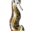 Discount Royal Crown Derby Old Imari Solid Gold Band Seahorse Paperweight Royal Crown Derby