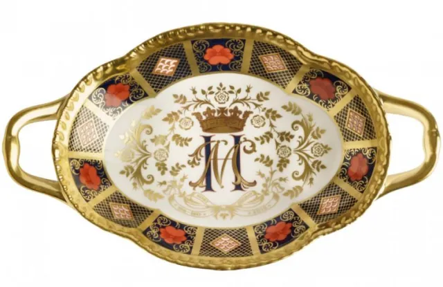 Sale Royal Crown Derby Royal Wedding Prince Harry & Meghan SGB Melbourne Tray - Ltd Ed 27 of 500 Royal Crown Derby