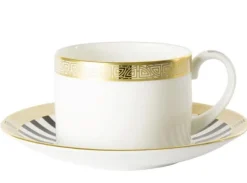 Hot Royal Crown Derby Satori Black Charnwood Trio Pottery-Porcelain-China | Royal Crown Derby