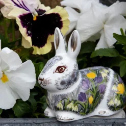 Hot Royal Crown Derby Springtime Bunny Paperweight Royal Crown Derby