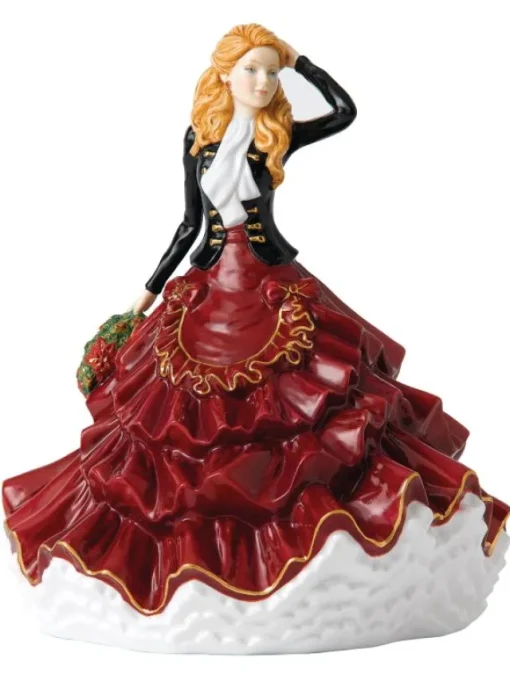 Best Royal Doulton Season of Joy 2017 Annual Christmas Day Figurine of the Year HN5853 - LAST ONE Christmas | Pottery-Porcelain-China