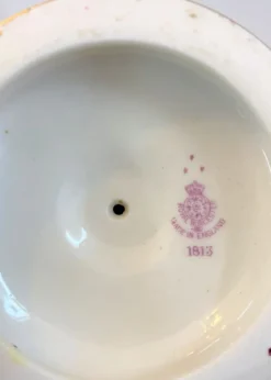 Clearance Royal Worcester Fruit Study Pedestal Pot-Pourri - Signed H. H. Price Pottery-Porcelain-China