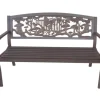 New Tube Steel-Cast Iron Bench - Garden Fairy Outdoor Furniture