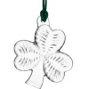 Clearance Waterford 2024 Christmas Crystal Mini Shamrock Ornament Christmas