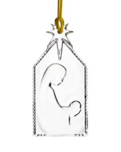 Fashion Waterford 2024 Christmas Crystal Nativity Ornament Christmas