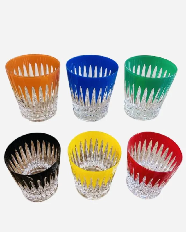 Sale Waterford Crystal 2025 New Year Fireworks Tumblers Assorted Colours - Set of 6 Ltd Ed Christmas