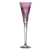 New Waterford Crystal 2021 Winter Wonders Midnight Frost Lilac Color Flute Glass - DISCONTINUED Christmas