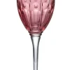 Sale Waterford Crystal Christmas 2022 Winter Wonders Rose Color Wine Glass - DISCONTINUED Christmas