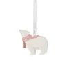 Clearance Wedgwood 2022 Christmas Baby's First Ornament - Pink Christmas