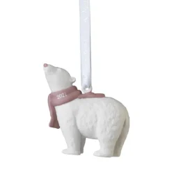 Fashion Wedgwood 2021 Christmas Baby's First Ornament - Pink Christmas