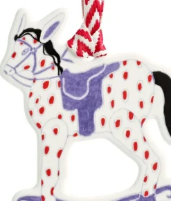 Clearance Wedgwood 2024 Christmas Rocking Horse Baby's First Ornament - The Nutcracker Collection Christmas