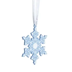 Best Wedgwood Christmas 2023 Snowflake Blue Ornament Christmas